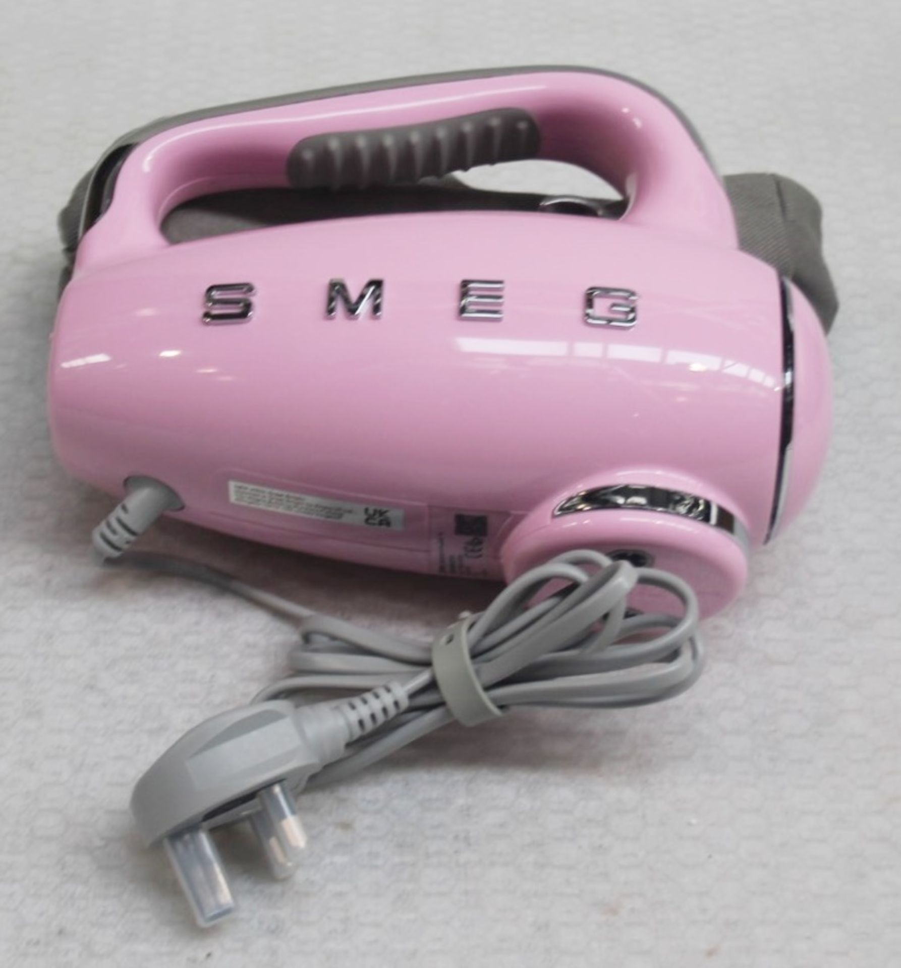 1 x SMEG 50's Retro Stand Hand Whisk Pink With Timer and 9 Power Levels - Original Price £149.00 - Image 3 of 15