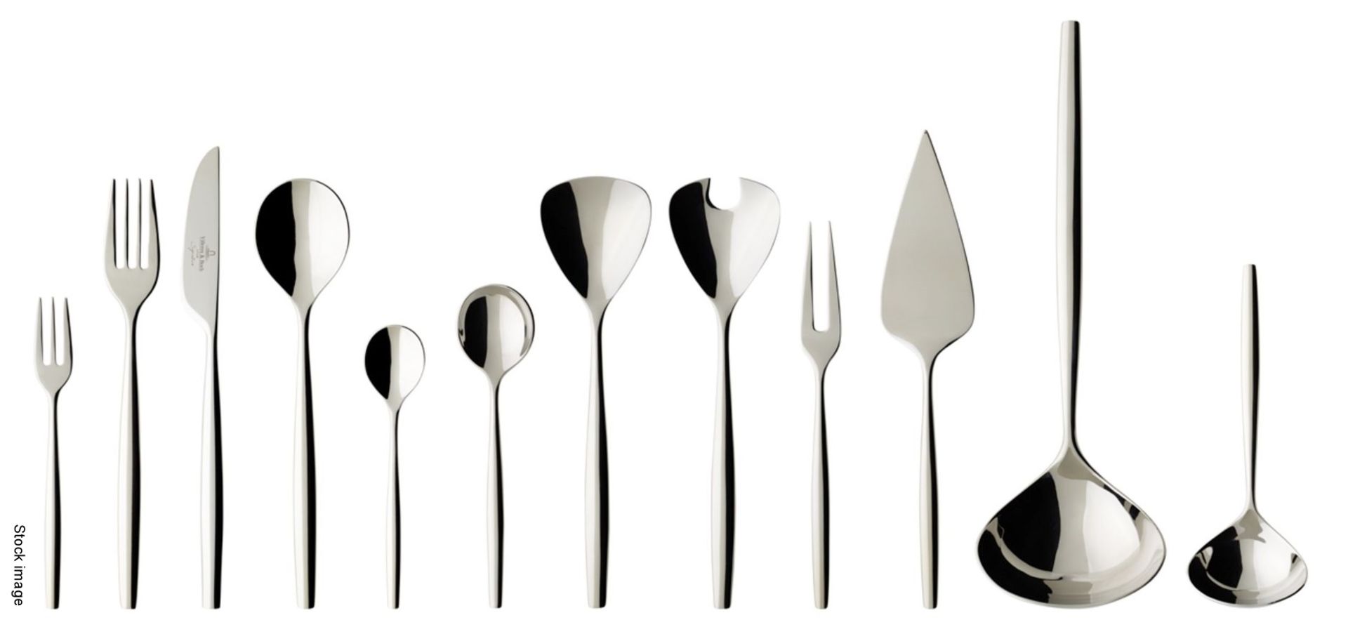 1 x VILLEROY & BOCH 'MetroChic' Luxury 70-Piece Cutlery Set - Boxed Stock - Original Price £1,539