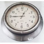 1 x Industrial Style Circular Wall Clock - Dimensions: Diameter - Recently Relocated From An