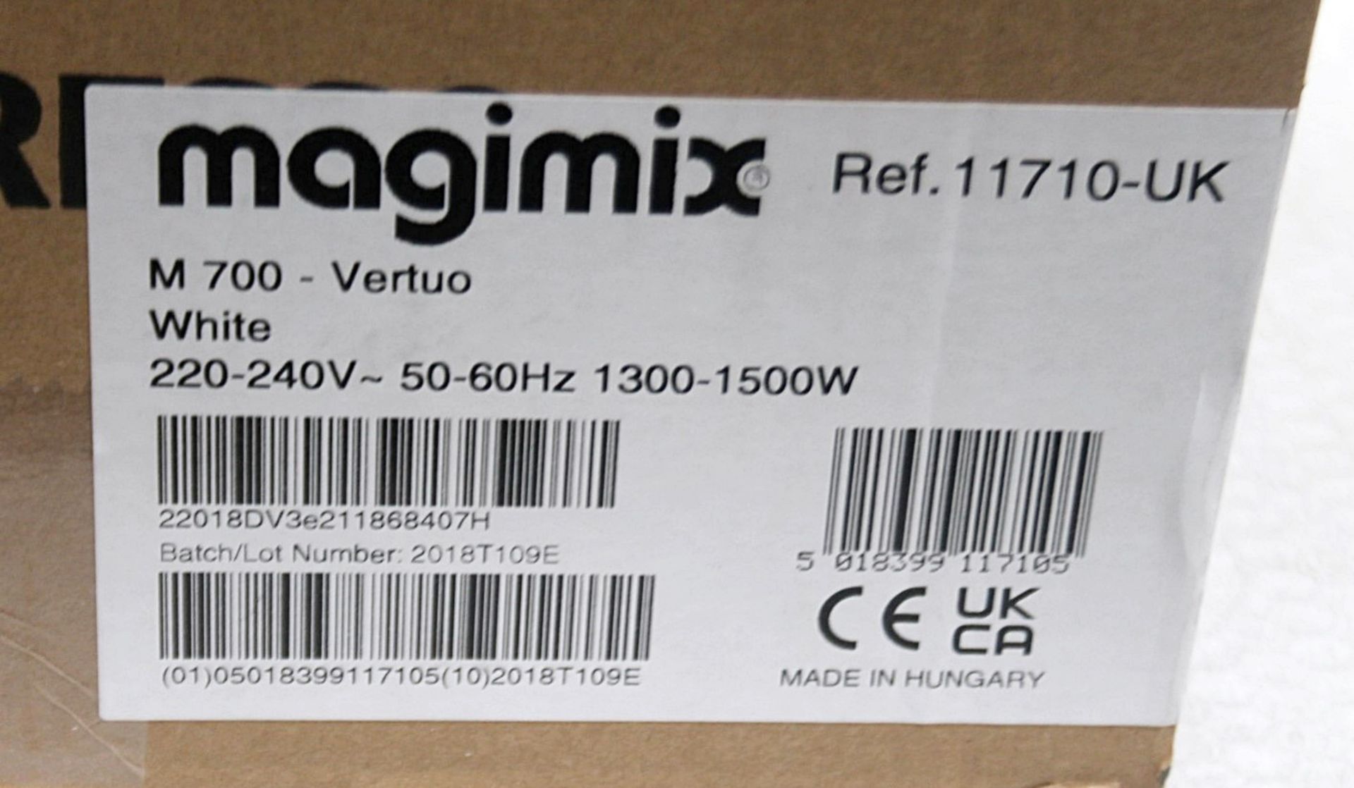 1 x NESPRESSO 'Vertou' Next Coffee Machine with Aeroccino3 Milk Frother - Original Price £200.00 - Image 7 of 21