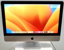 1 x Apple iMac 2017 4K 21.5" Retina, Ventura OS, Intel i5 Quad, 8gb DDR4, 1000gb SSD, Radeon Pro 555