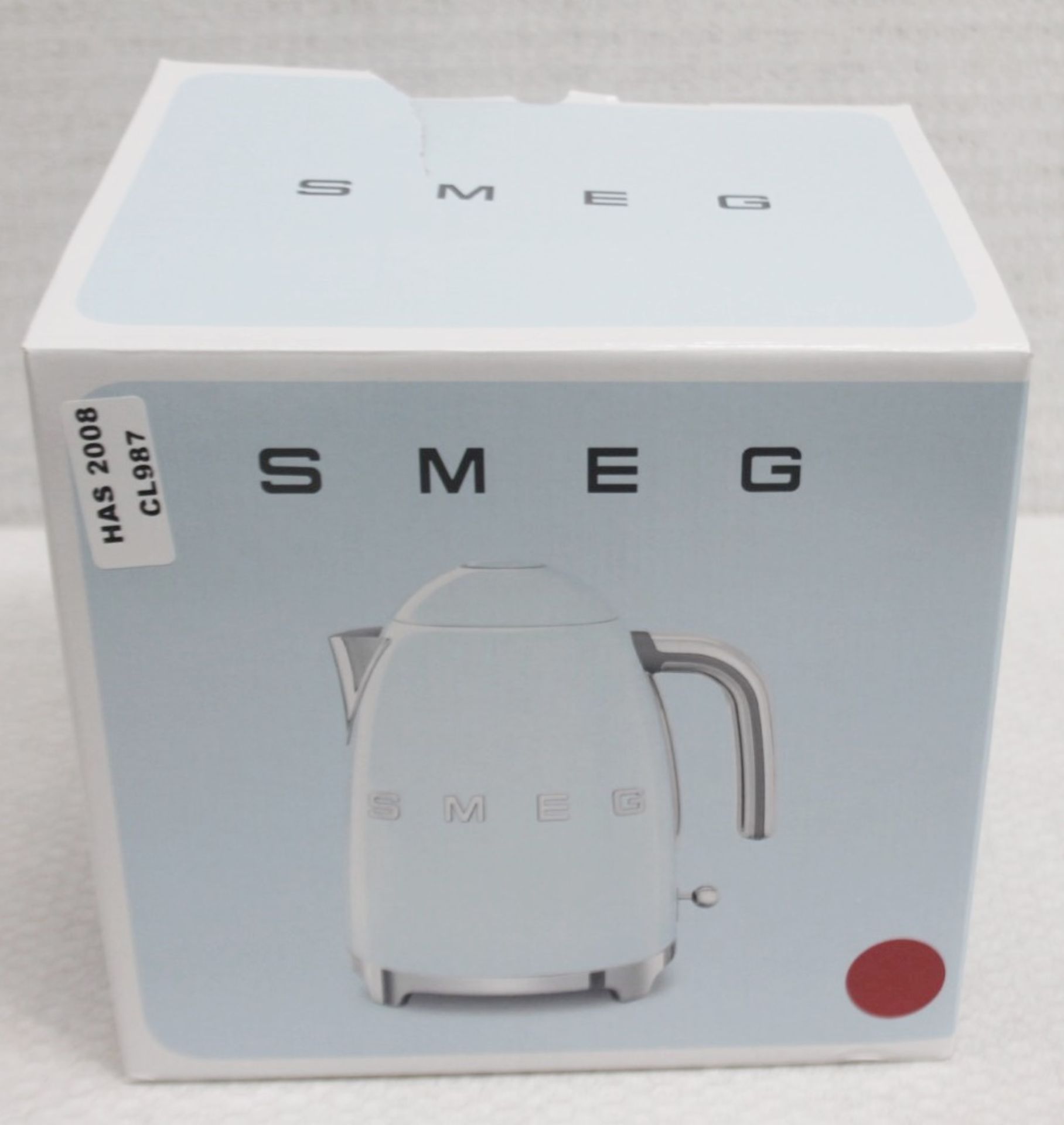 1 x SMEG 'Retro' Kettle In Matte Red Stainless Steel - RRP £159.00 - Image 13 of 13