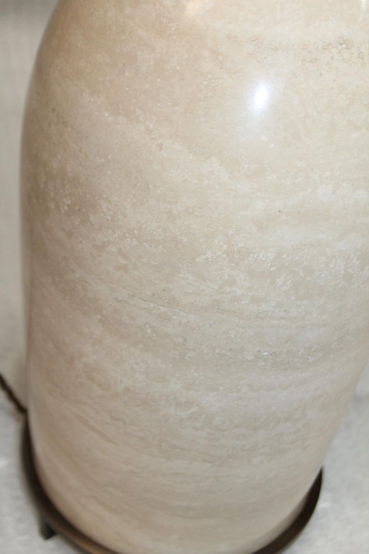 1 x AGGIOLIGHT Luxury Marble Table Lamp - Recently Removed From A World-renowned London Department - Image 3 of 6