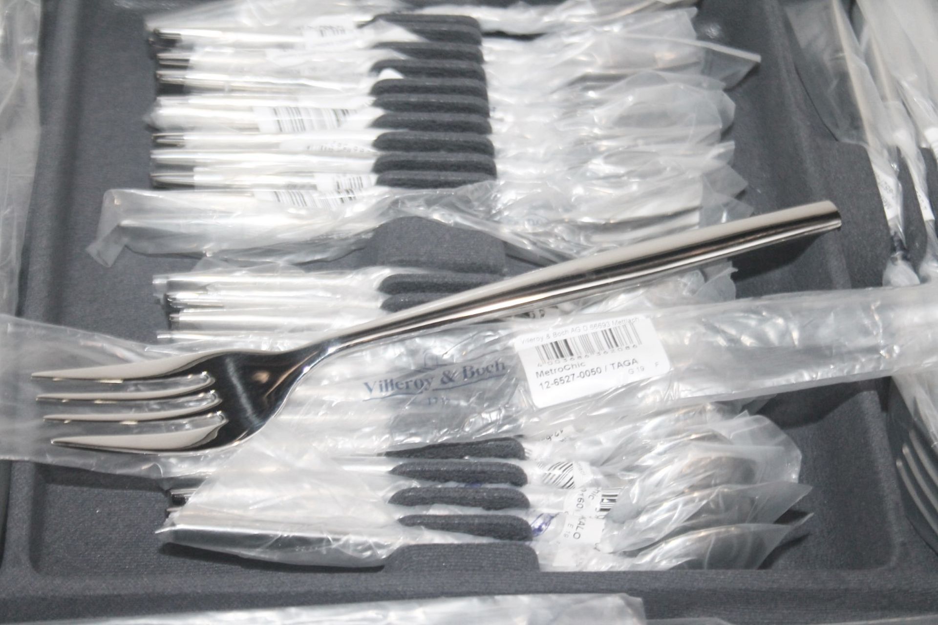 1 x VILLEROY & BOCH 'MetroChic' Luxury 70-Piece Cutlery Set - Boxed Stock - Original Price £1,539 - Image 8 of 14