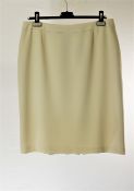 1 x Anne Belin Pistachio Skirt - Size: 16 - Material: 100% Polyester - From a High End Clothing