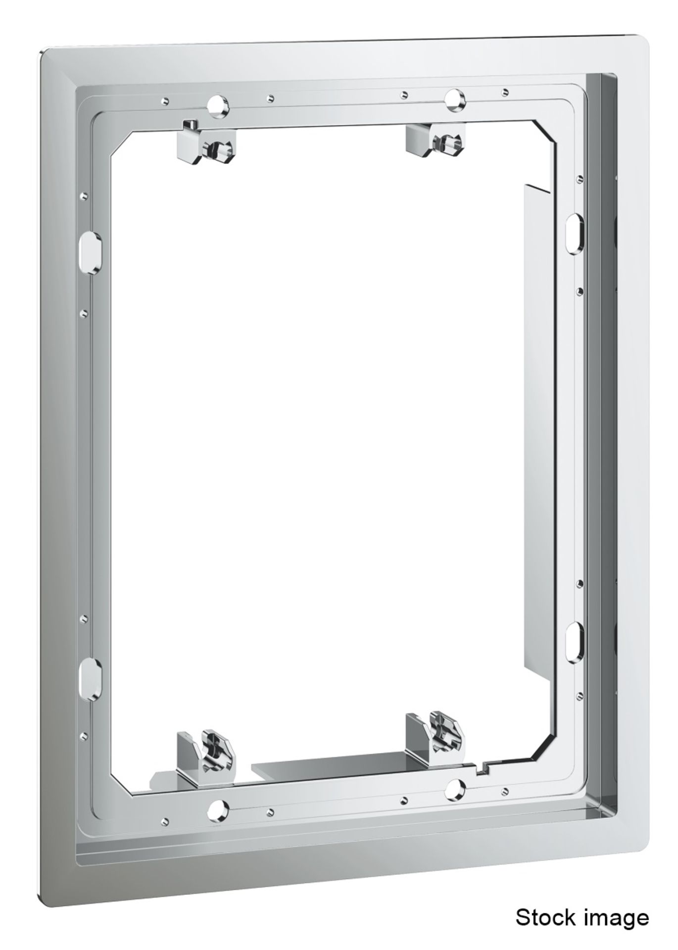 1 x GROHE Covering Frame, With A Chrome Finish - Ref: 38958000 - New & Boxed Stock - RRP £88.00 -