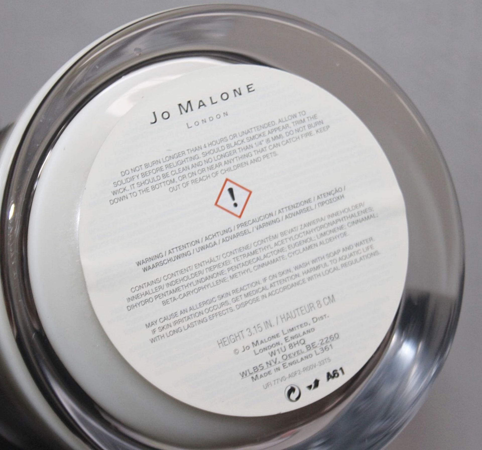 1 x JO MALONE LONDON Pomegranate Noir Deluxe Candle 600G - Original Price £140.00 - Ref: 6174821/ - Image 3 of 7