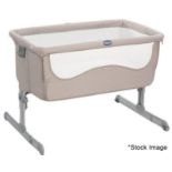 1 x CHICCO Next2me 'Chick to Chick' Bedside Baby Crib With Mattress - New Sealed Stock - RRP £299.00