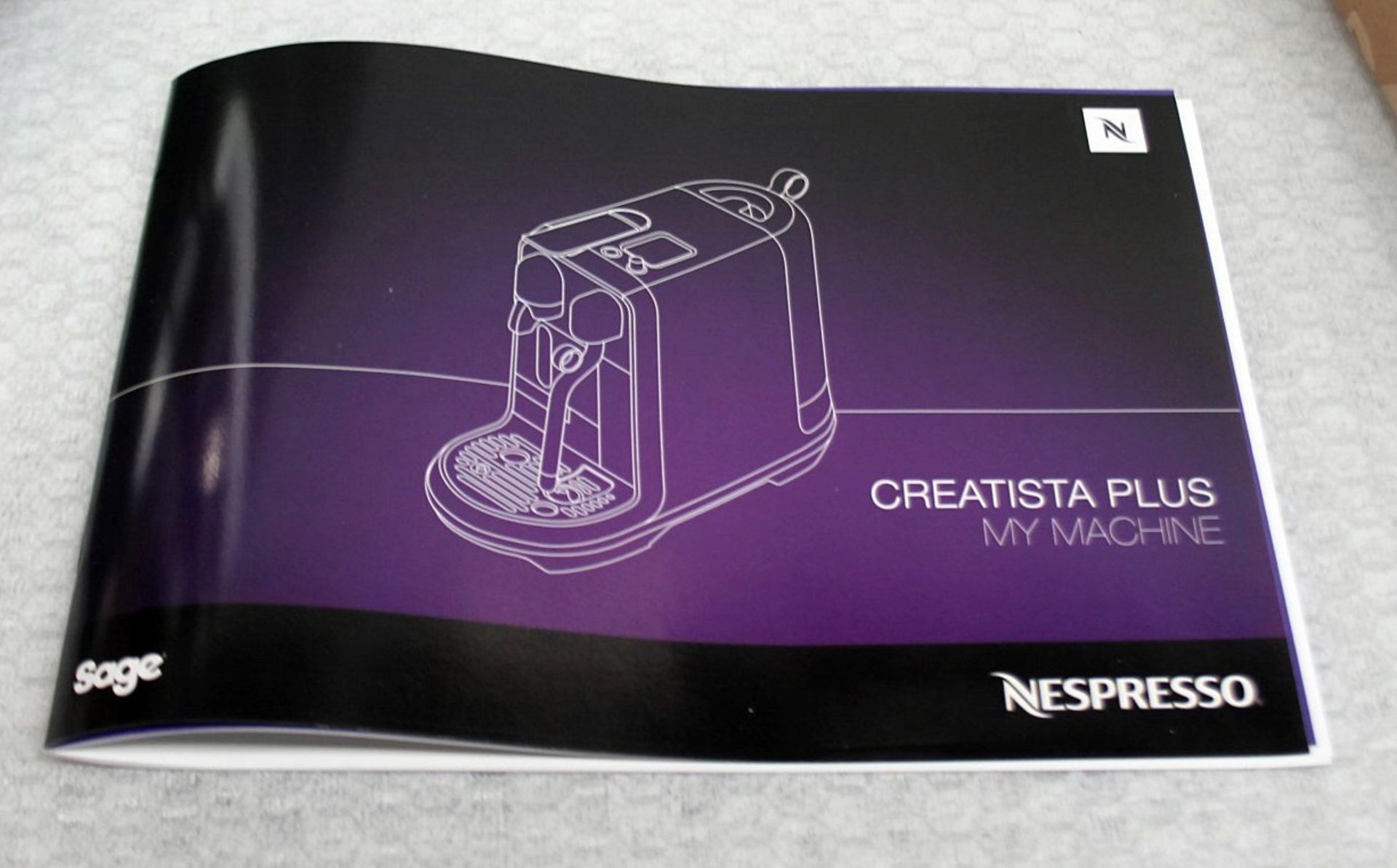 1 x SAGE Nespresso Creatista Plus Café-Style Coffee Machine With Automatic Steam Wand - RRP £479.00 - Image 9 of 21