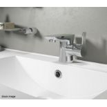 1 x CASSELLIE 'Pedras' Mono Basin Mixer With Push Waste In Chrome - Ref: PED001 - RRP £153.99 -