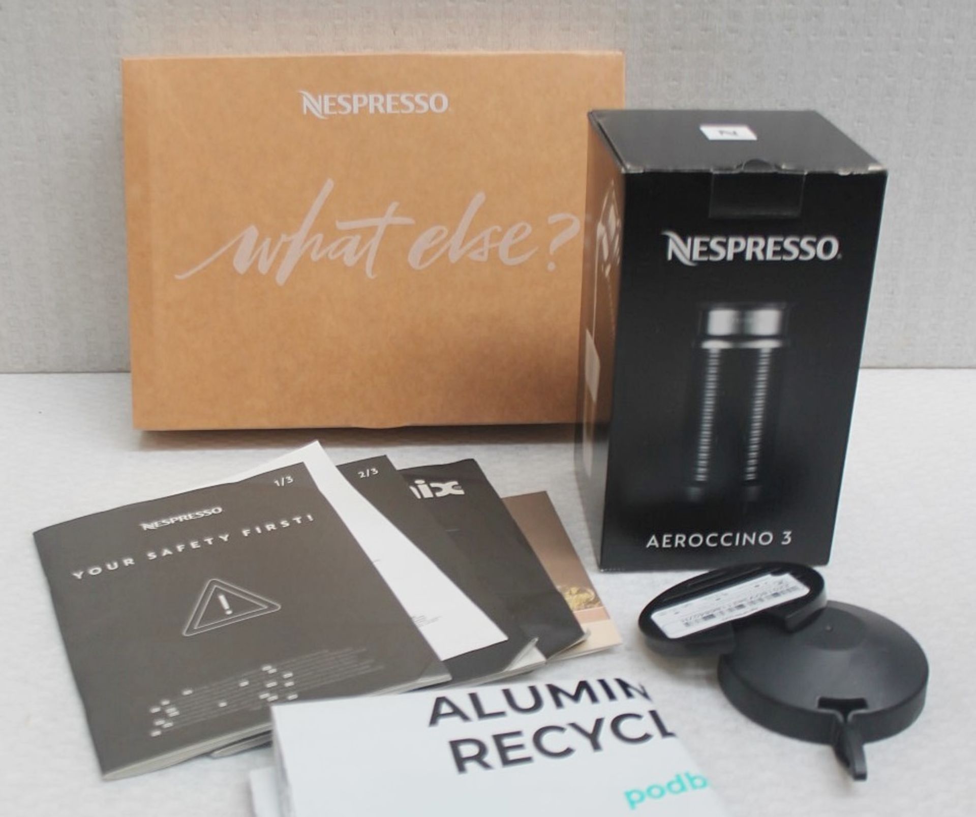 1 x NESPRESSO 'Vertou' Next Coffee Machine with Aeroccino3 Milk Frother - Original Price £200.00 - Image 3 of 21