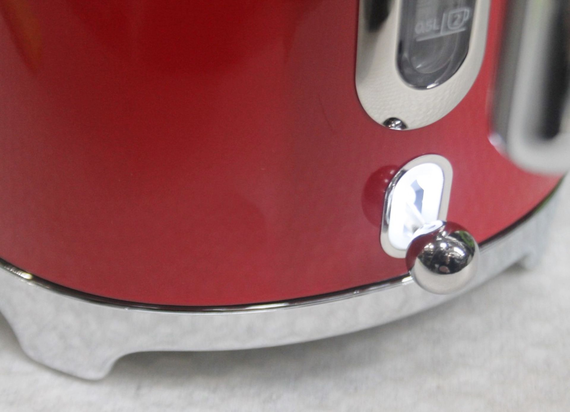 1 x SMEG 'Retro' Kettle In Matte Red Stainless Steel - RRP £159.00 - Image 3 of 13