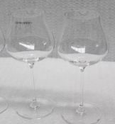 5 x GEORG JENSEN 'Sky' Luxury Crystal Red Wine Glasses - Ref: 6864832/HAS2122/WH2-C3/02-23-1 - CL987