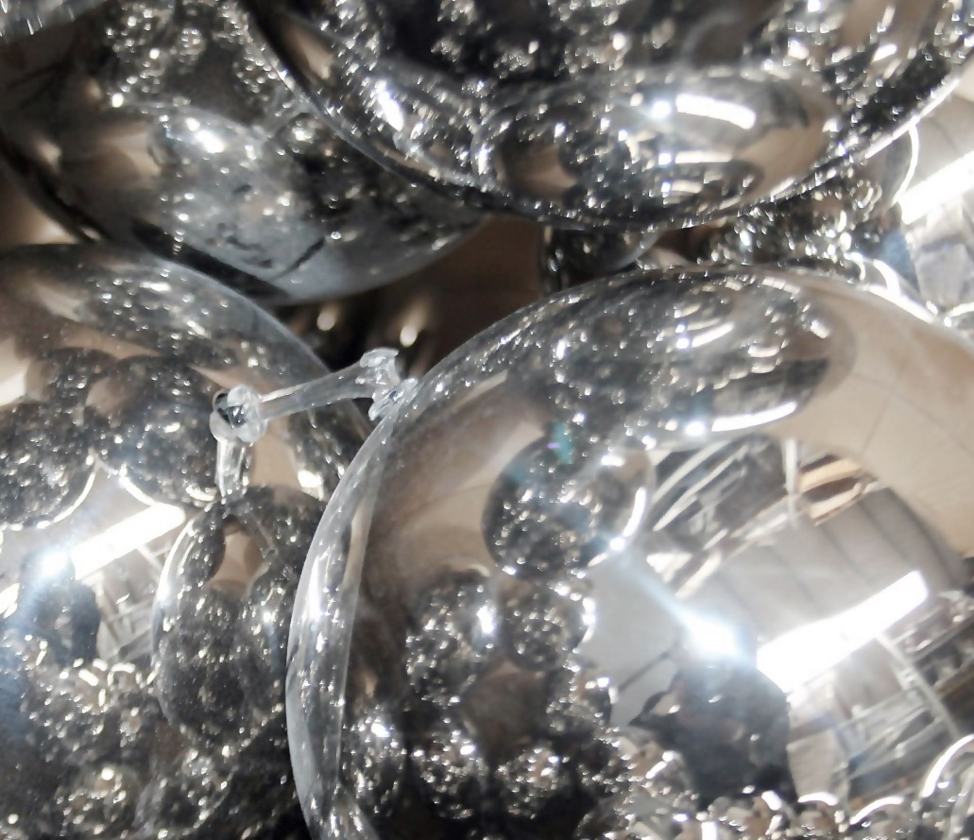 1 x INNERMOST 'Beads' Luxury Octo Pendant Light Chrome Glass Chandelier - £1,700 - Image 4 of 6