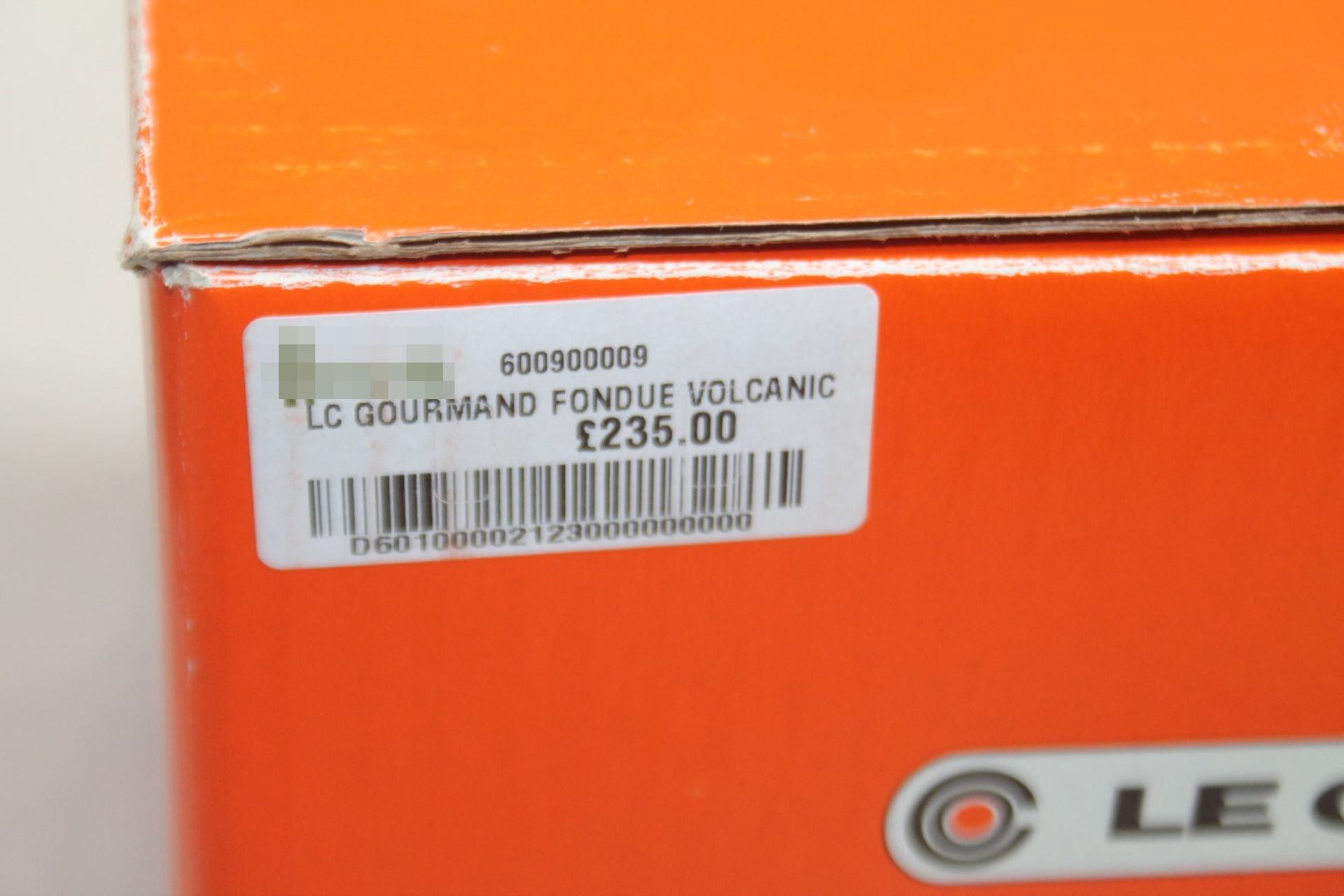 1 x LE CREUSET Signature Enamelled Cast Iron Fondue Set In Volcanic Orange - Original RRP £235.00 - Image 4 of 14