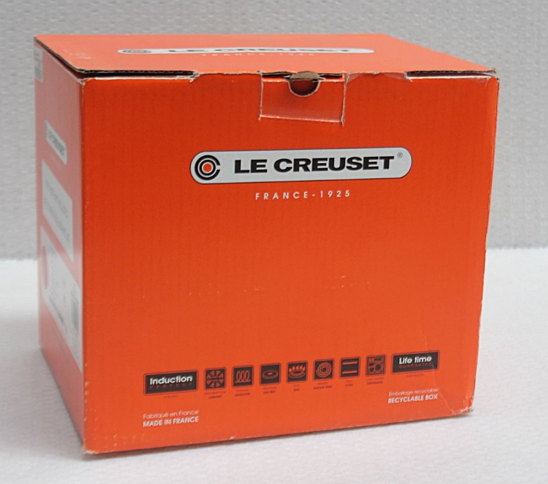 1 x LE CREUSET Signature Enamelled Cast Iron Fondue Set In Volcanic Orange - Original RRP £235.00 - Image 14 of 14