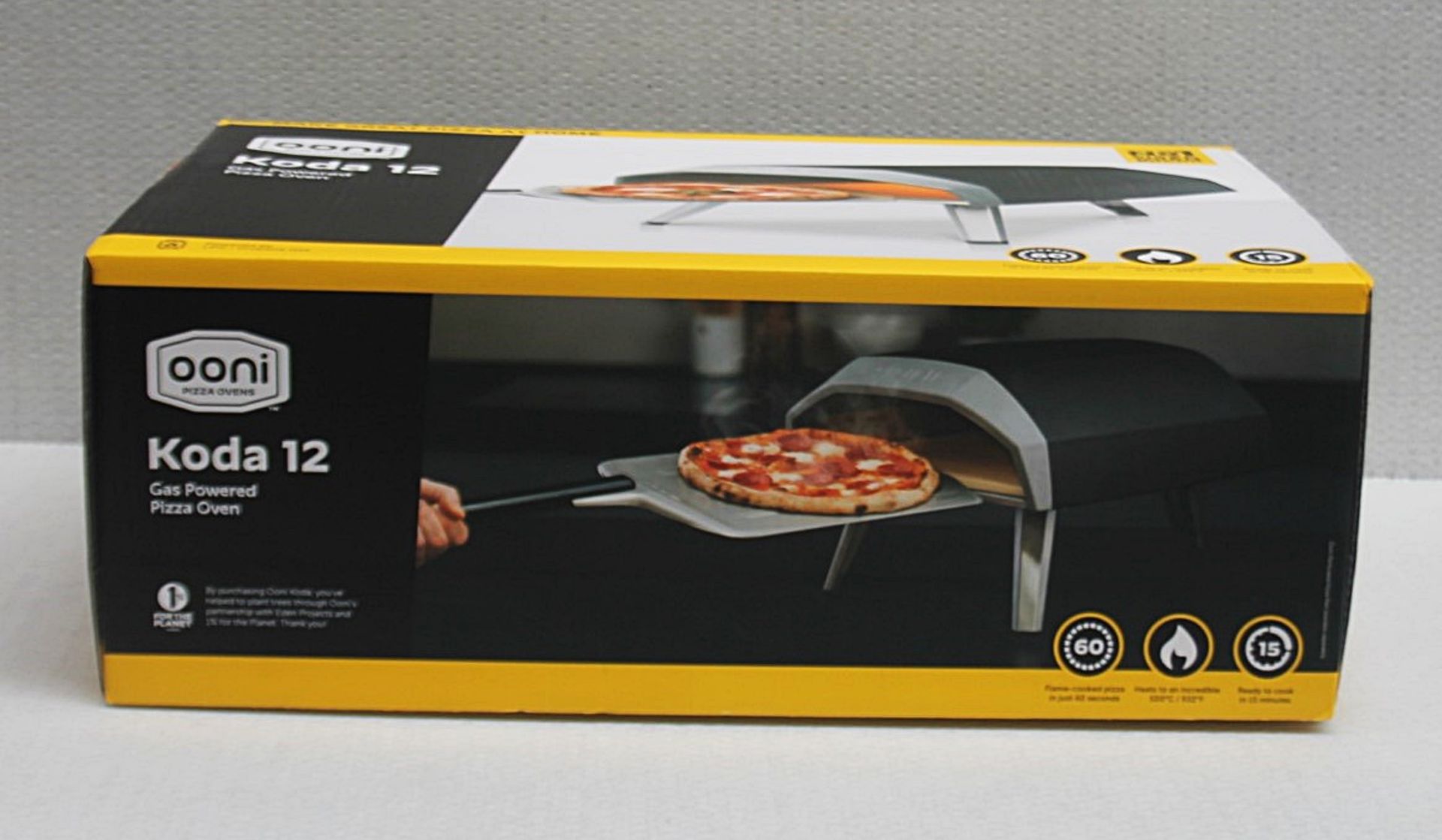 1 x OONI 'Koda' 12-inch Pizza Oven Gas Fueled Cooks Stone Baked Pizzas In 60 Seconds - Image 9 of 20