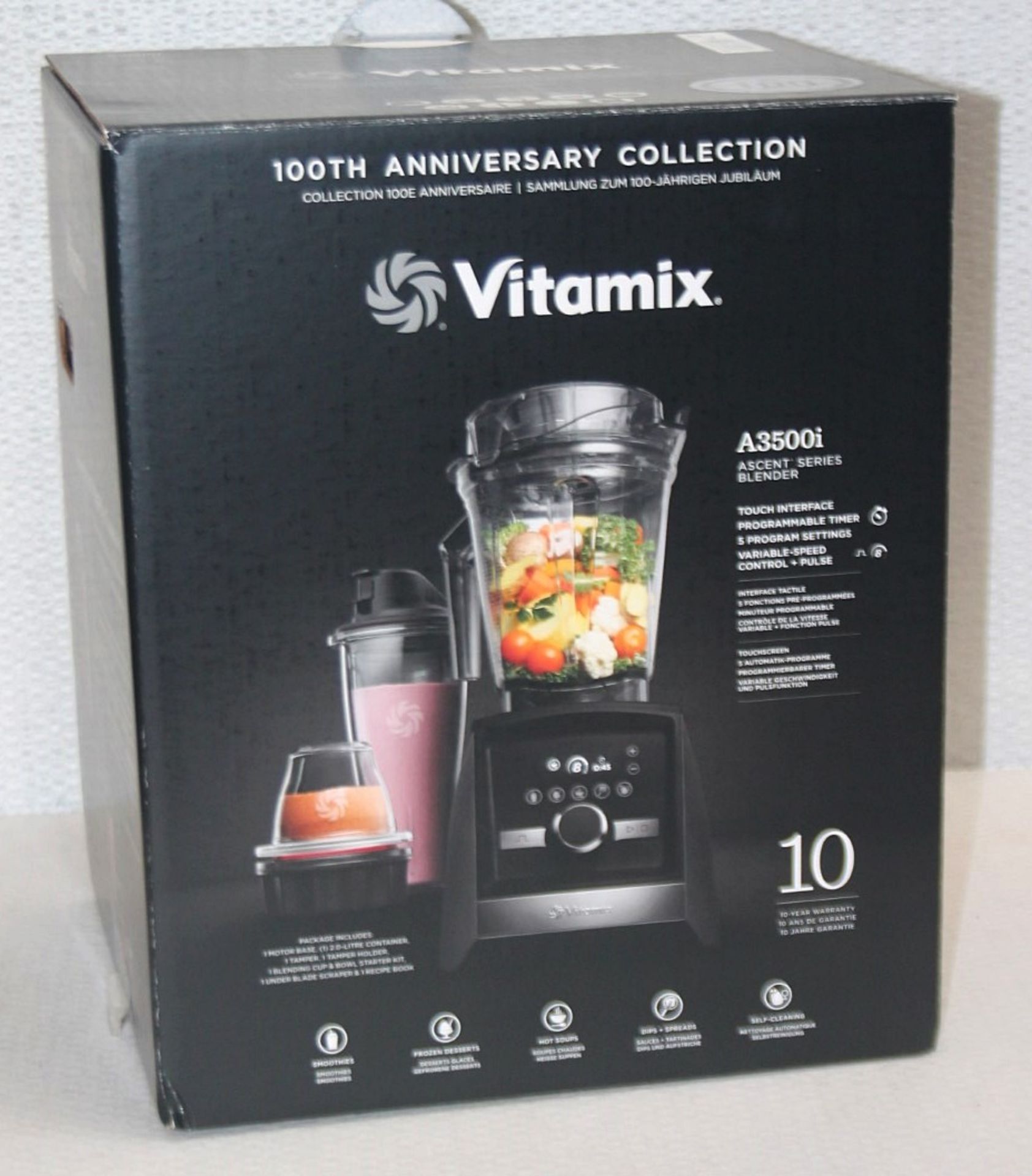 1 x VITAMIX Professional Ascent A3500i Blender 100th Anniversary Bundle - Original Price £799.00 - Image 2 of 20