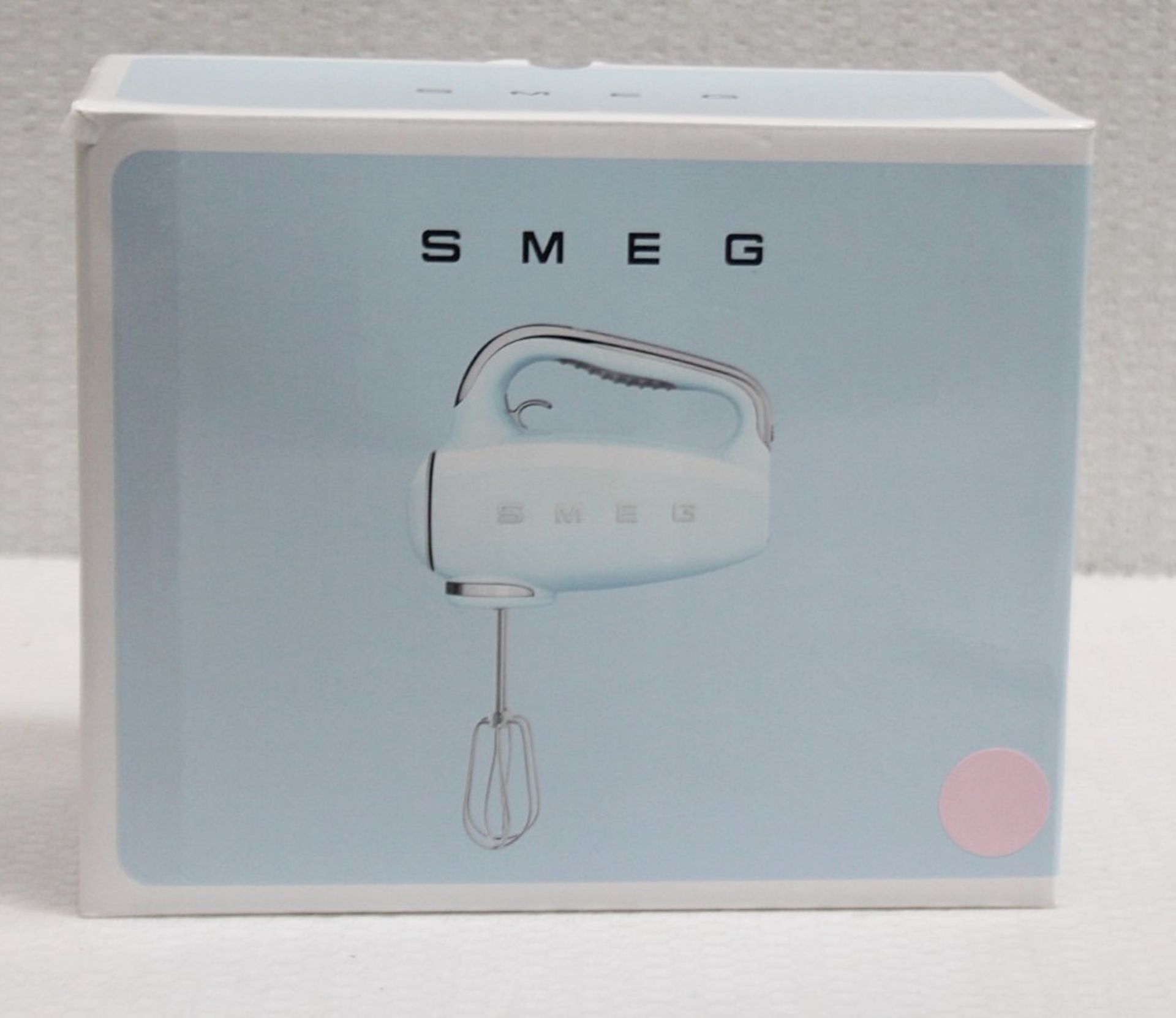 1 x SMEG 50's Retro Stand Hand Whisk Pink With Timer and 9 Power Levels - Original Price £149.00 - Image 5 of 15