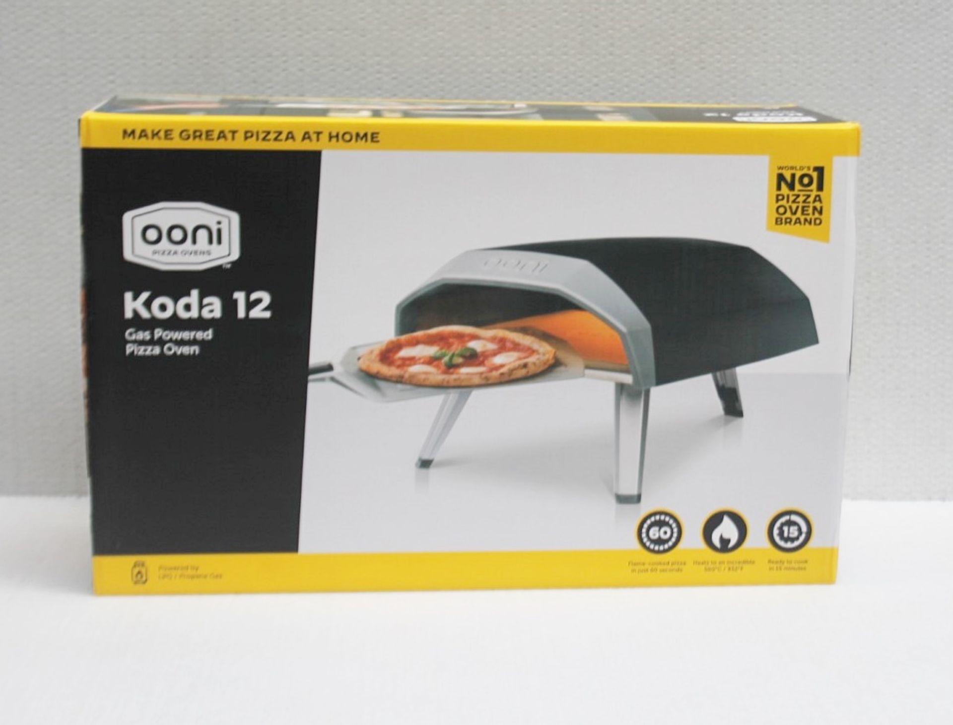 1 x OONI 'Koda' 12-inch Pizza Oven Gas Fueled Cooks Stone Baked Pizzas In 60 Seconds - Image 10 of 20