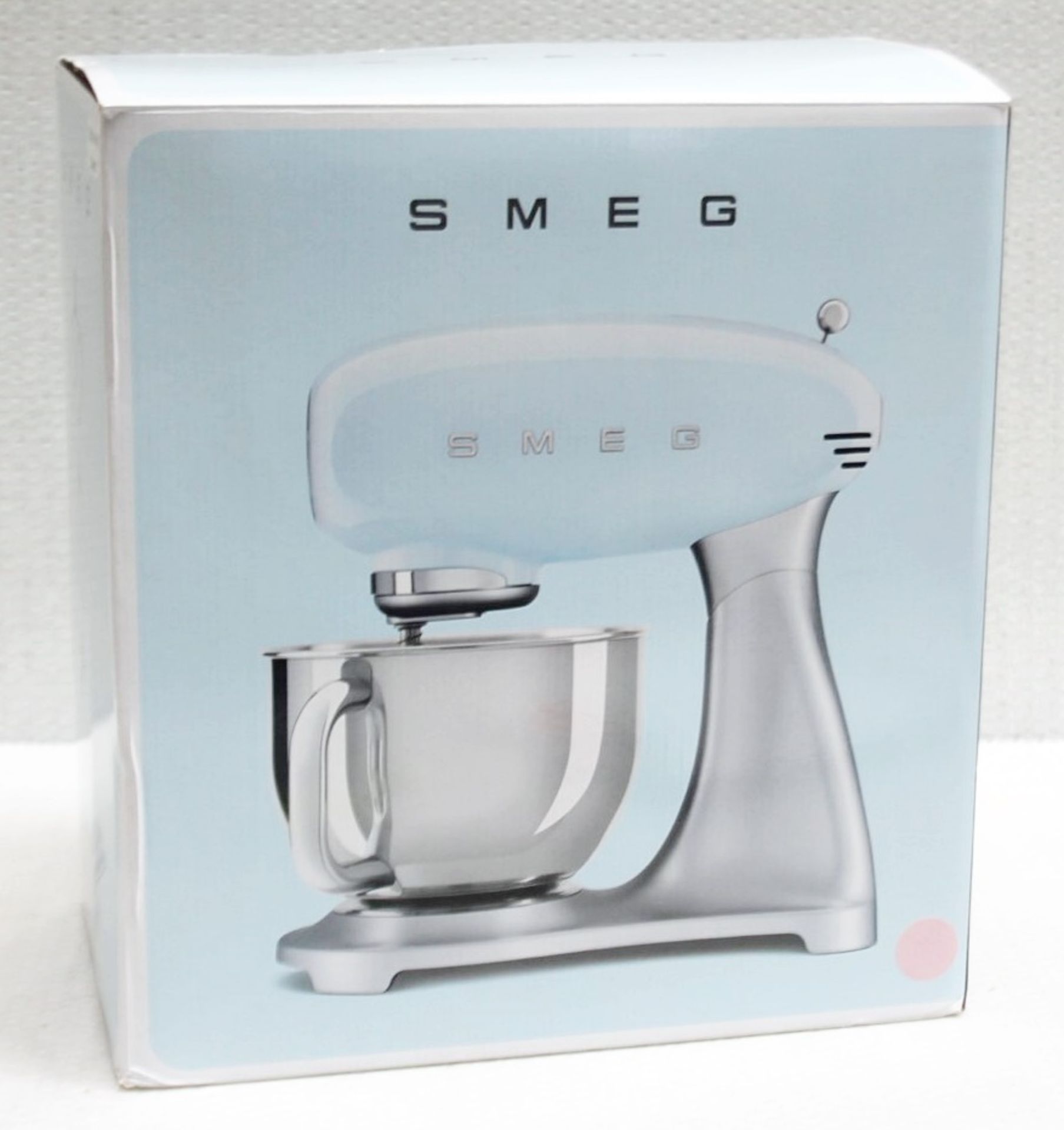 1 x SMEG 50's Retro Stand Mixer In Pink With 4.8 Litre Bowl And Accessories - RRP £499.00 - Image 14 of 14