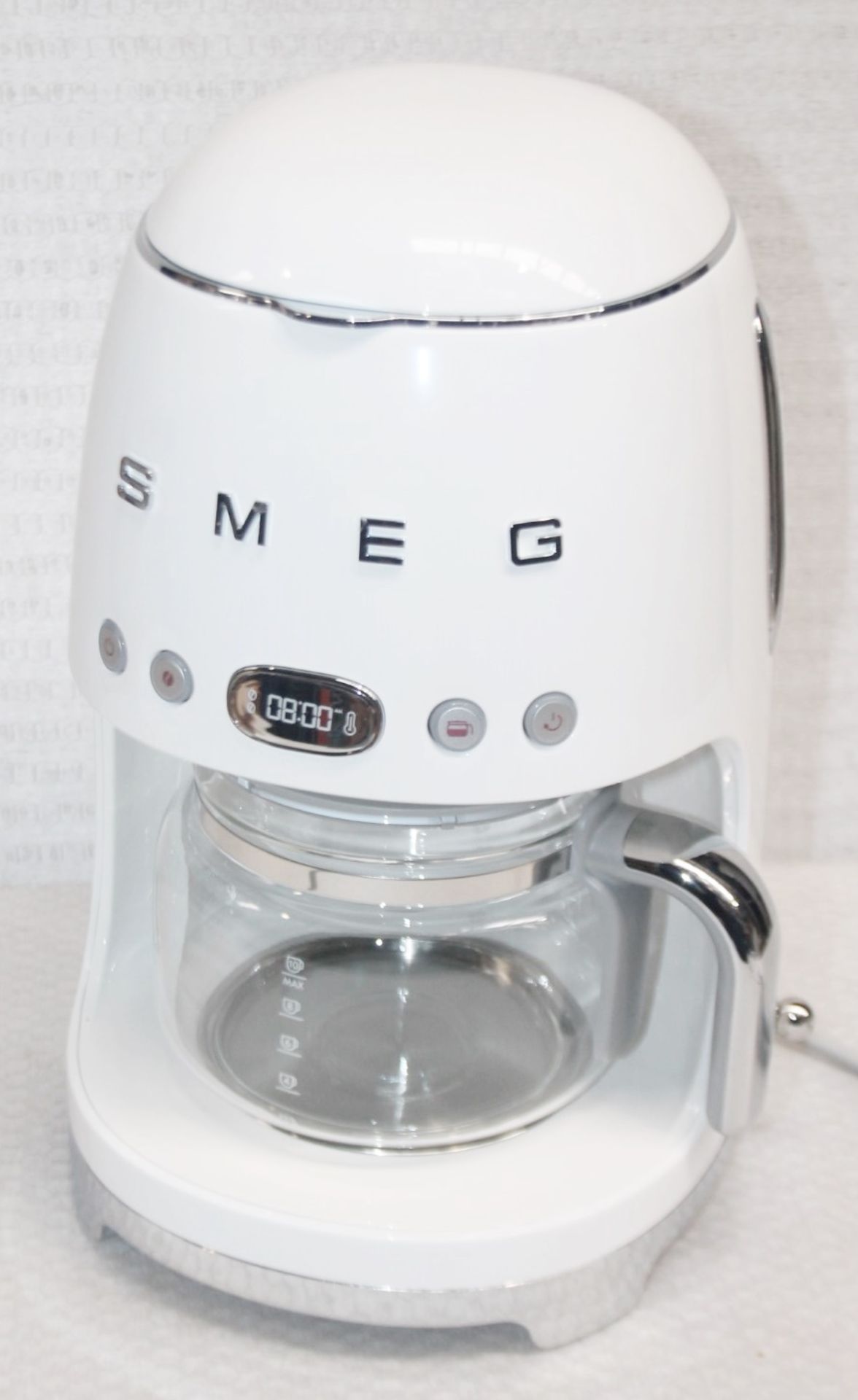 1 x SMEG Drip Retro-Style Filter Coffee Machine, With Digital Display - Original Price £199.00 - Image 2 of 17