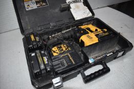 1 xDeWalt DC233 24V SDS Drill With 3 Batteries And Charger - Ref: C180 - CL816 - Location: Birmingha