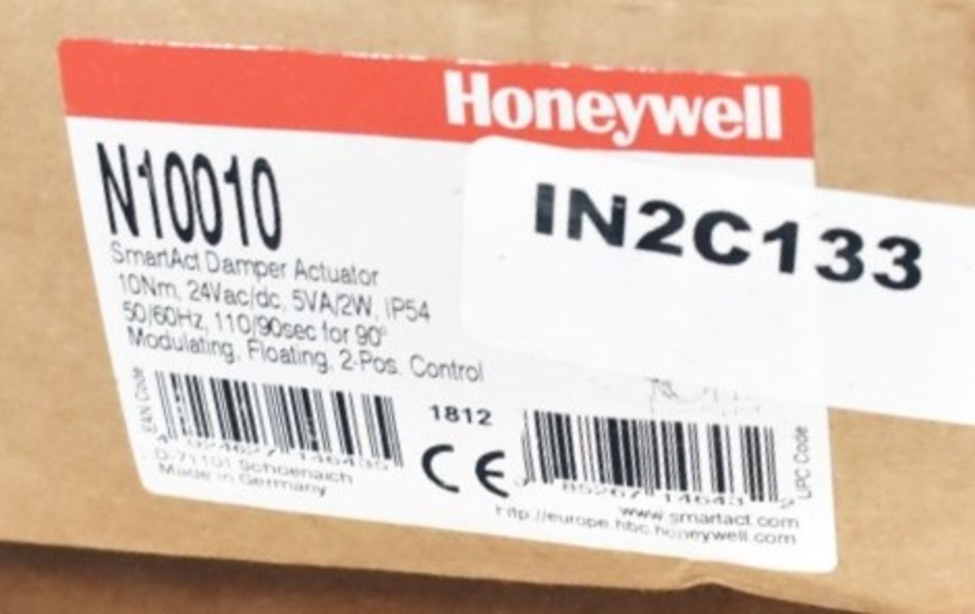 1 x Honeywell SmartAct Damper Actuator - Type NN10010 - New Boxed Stock - RRP £222 - Image 5 of 6
