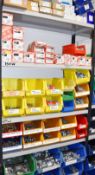 Contents of 5 Shelves - Includes Bushes, Front Plates, Junction Boxes And More - Ref: C740 - CL816 -