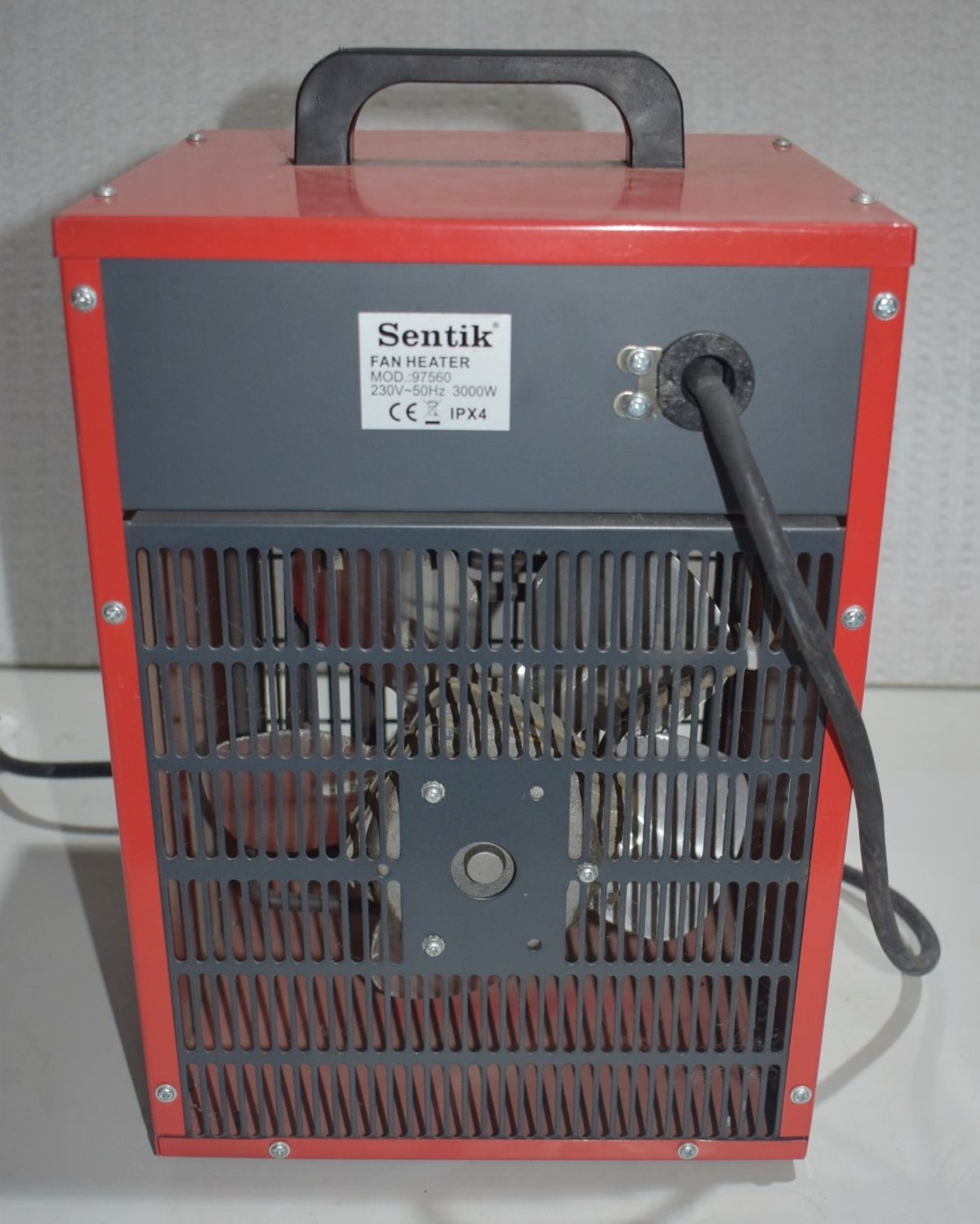 1 x SENTIK Fan Heater 230v 3000W - Ref: DS7581 ALT - CL011 - Location: Birmingham, B45*More - Image 4 of 4
