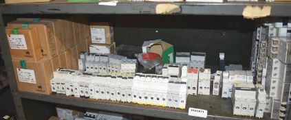 Assorted Electrical Components - Mainly Circuit Breakers - Contents of Shelf - Ref: C671 - CL816 - L