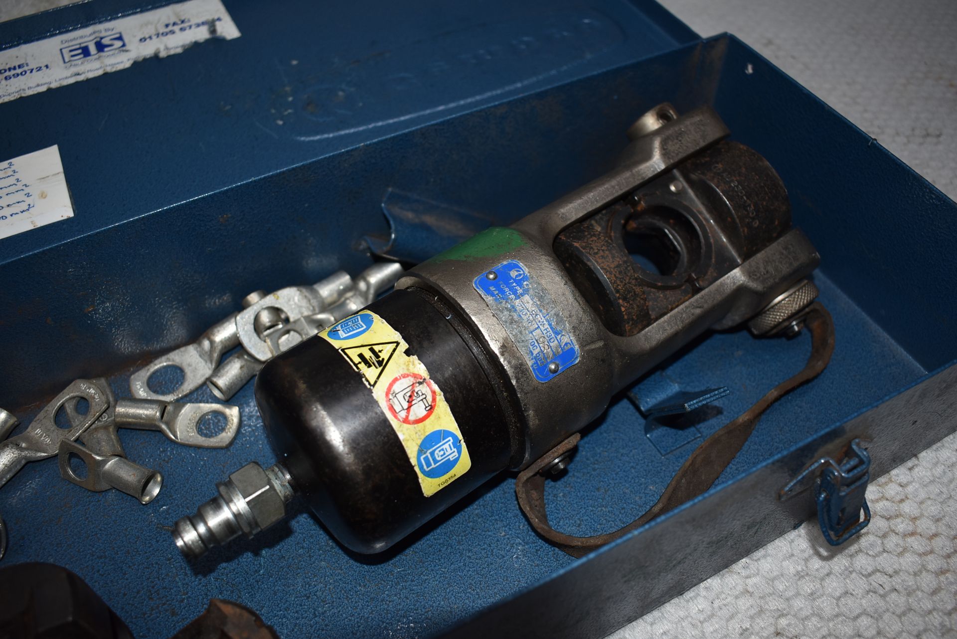 1 x Cembre Pneumatic Crimping Tool - Ref: C177 - Location: Birmingham, B45 - Image 3 of 11