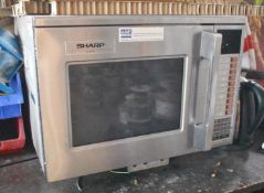 1 x Sharp R-2370 Commercial Microwave Oven