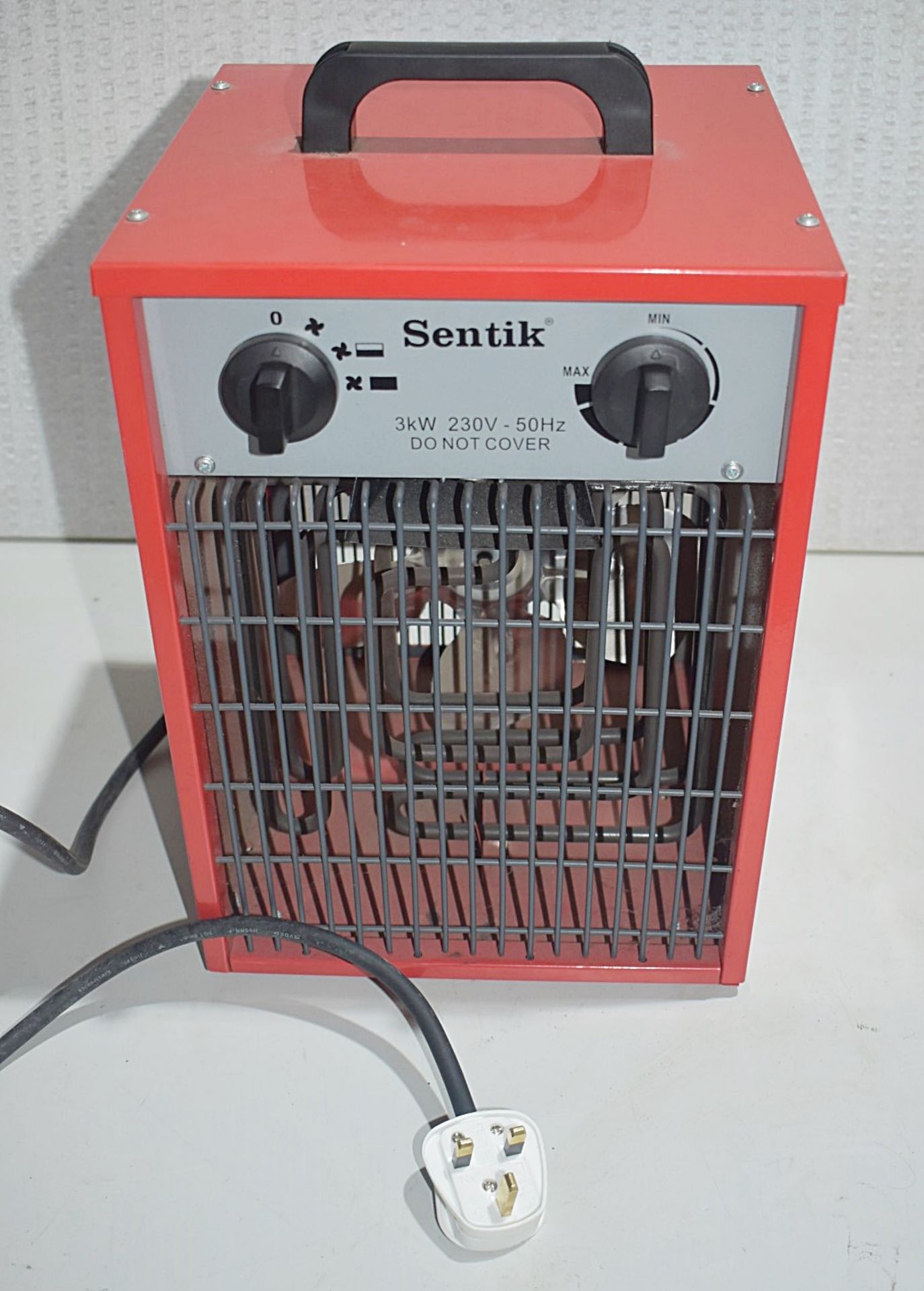 1 x SENTIK Fan Heater 230v 3000W - Ref: DS7581 ALT - CL011 - Location: Birmingham, B45*More - Image 3 of 4