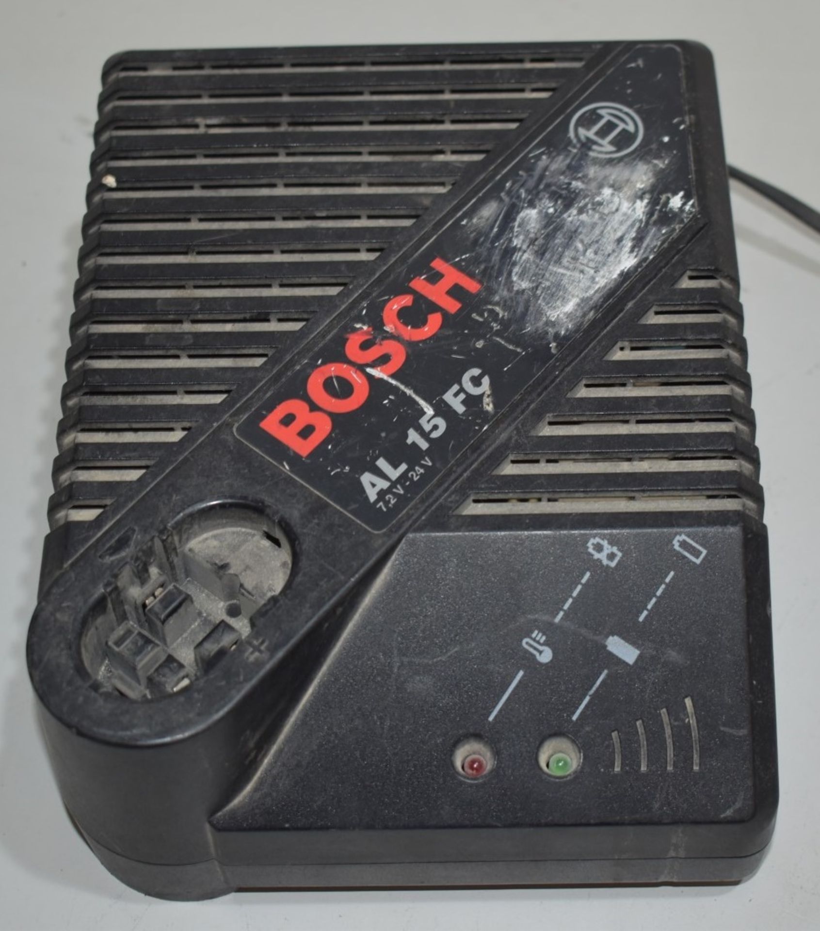 1 x BOSCH AL 15 FC Fast Charger For NiCd NiMH Batteries (7.2v - 24v) - Original RRP £48.00 - Ref: