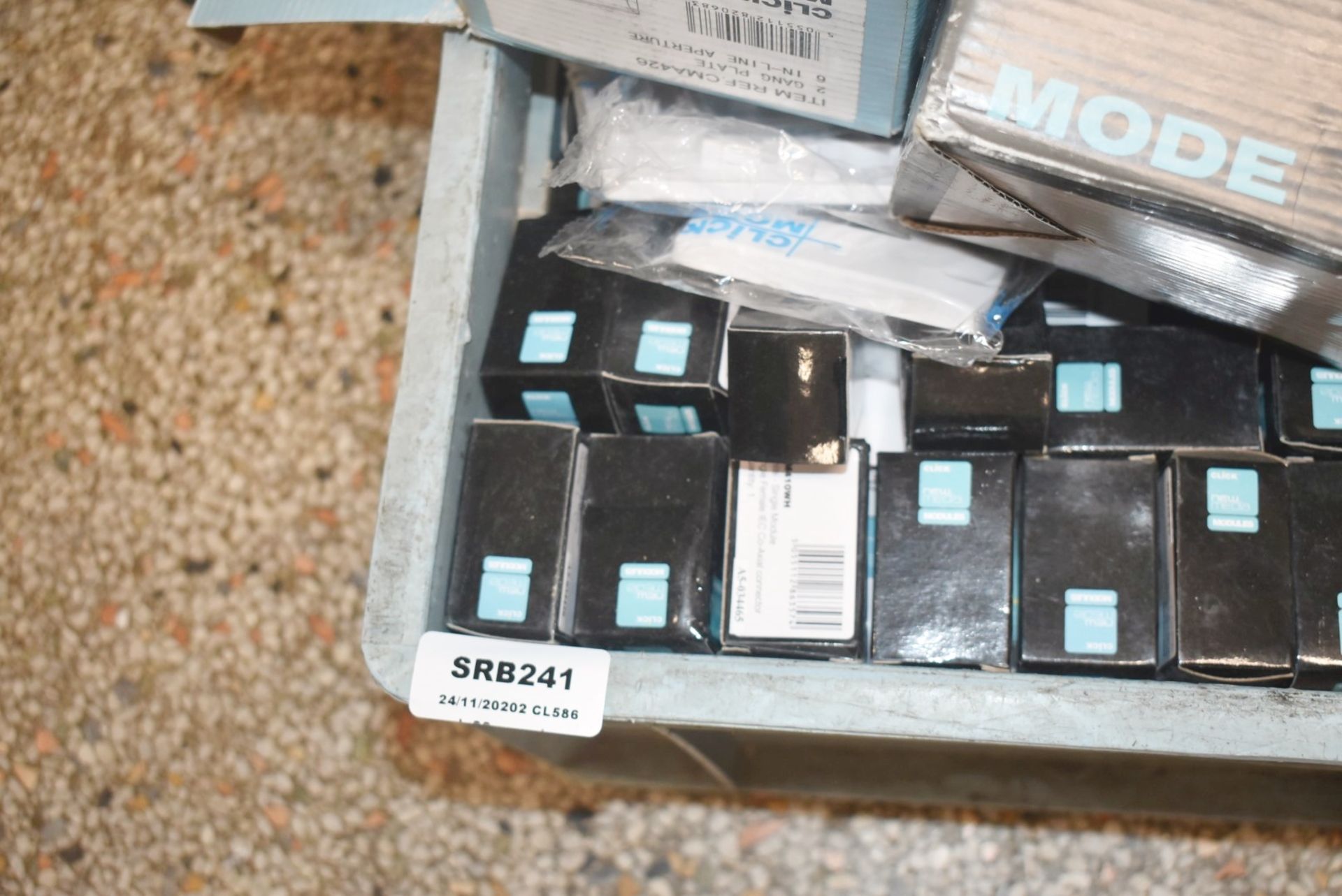 1 x Box of Gang Plates and RJ45 Modules - Unused Stock - Ref: SRB241 - CL816 - Location: Birmingham, - Image 2 of 8