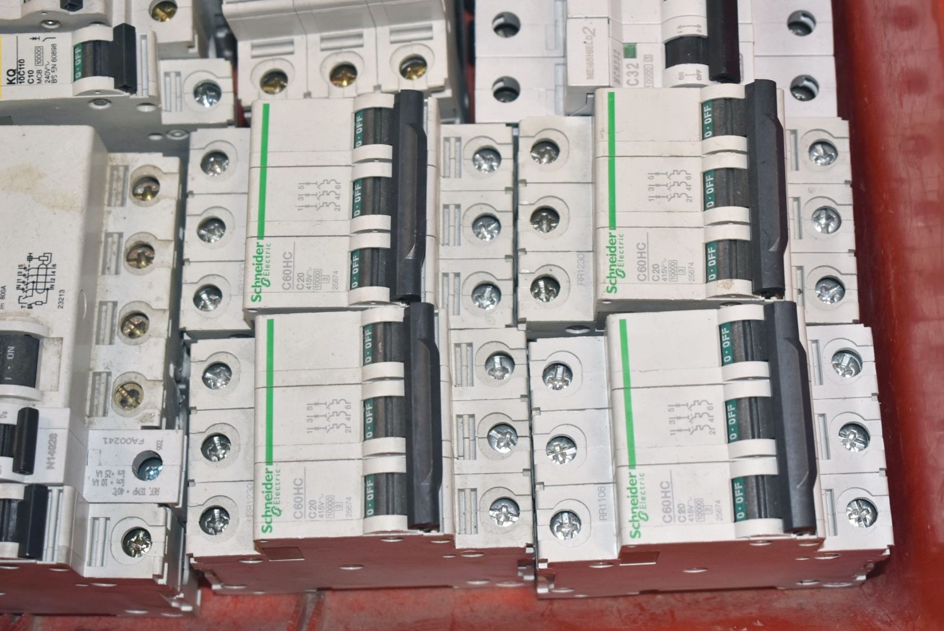 1 x Tub of Circuit Breakers - Ref: C694 - CL816 - Location: Birmingham, B45Collection - Image 7 of 13