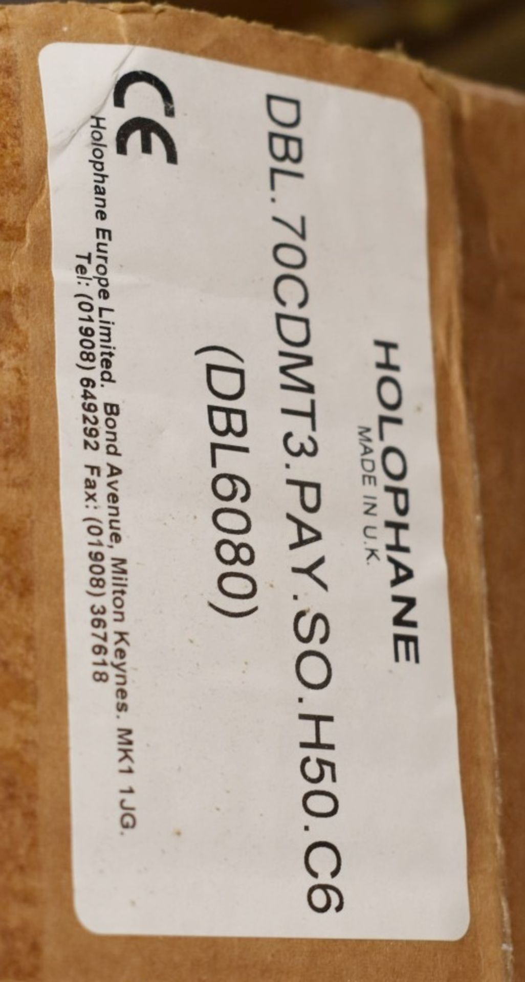 1 x Holophame DBL6080 Industrial Light Fitting - New Boxed Stock - Made in the UK - Image 3 of 5