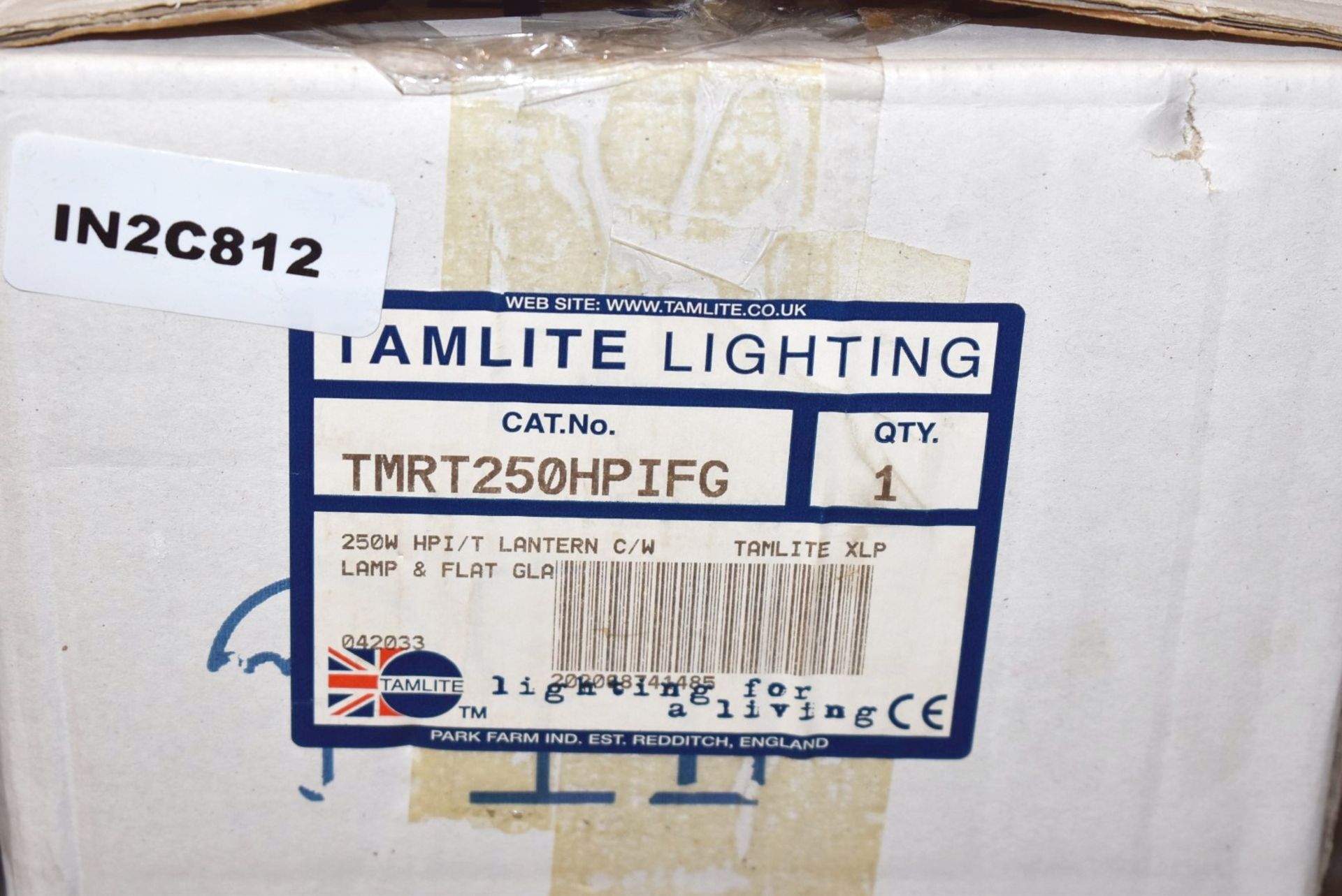 4 x Tamlite Lighting 250w Lantern - Lamp and Flat Gland - Model TMRT250HPIFG - New Boxed Stock - Image 3 of 5