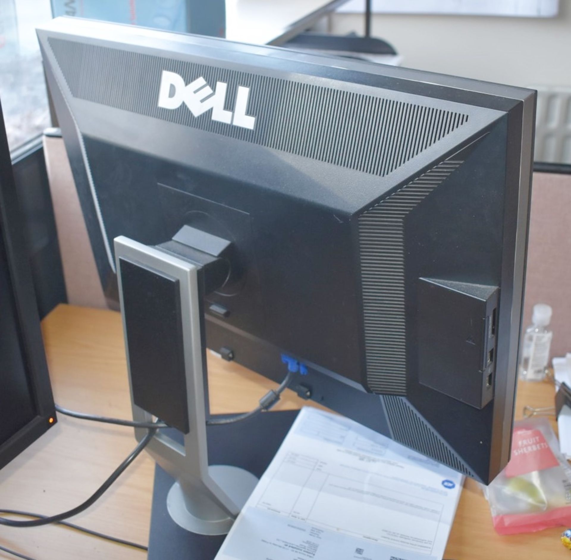 Pair of Dell Flatscreen Monitors - Ref: C226 - CL816 - Location: Birmingham, B45Collection Details - Image 4 of 5