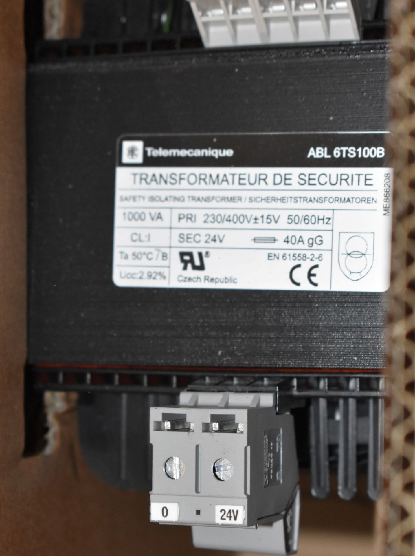 1 x Telemacanique 1000VA Safety Isolating Transformers - 230/400v - Type ABL 6TS100B - New Stock
