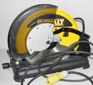 1 x DEWALT DW872L-XW Metal Cutting Chopsaw - Original RRP £499.99 - 2200W 355MM 110V- Ref: DS7525