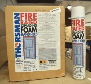 1 x Box of Fire Rated Expanding Foam by Thorsman