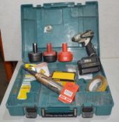 1 x MAKITA Cordless Drill With Batteries and Charger - Ref: DS7557 ALT - CL816 - Location: