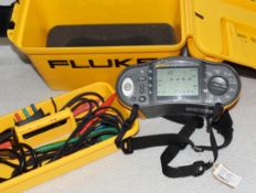 1 x FLUKE 1664 FC Multifunction Tester With Portable Hard Carry Case - Original RRP £959.00 - Ref: