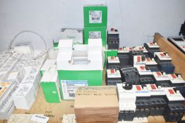 1 x Assorted Job Lot - Includes Approx 80 x Products Including Breakers, Mains Protectors & More