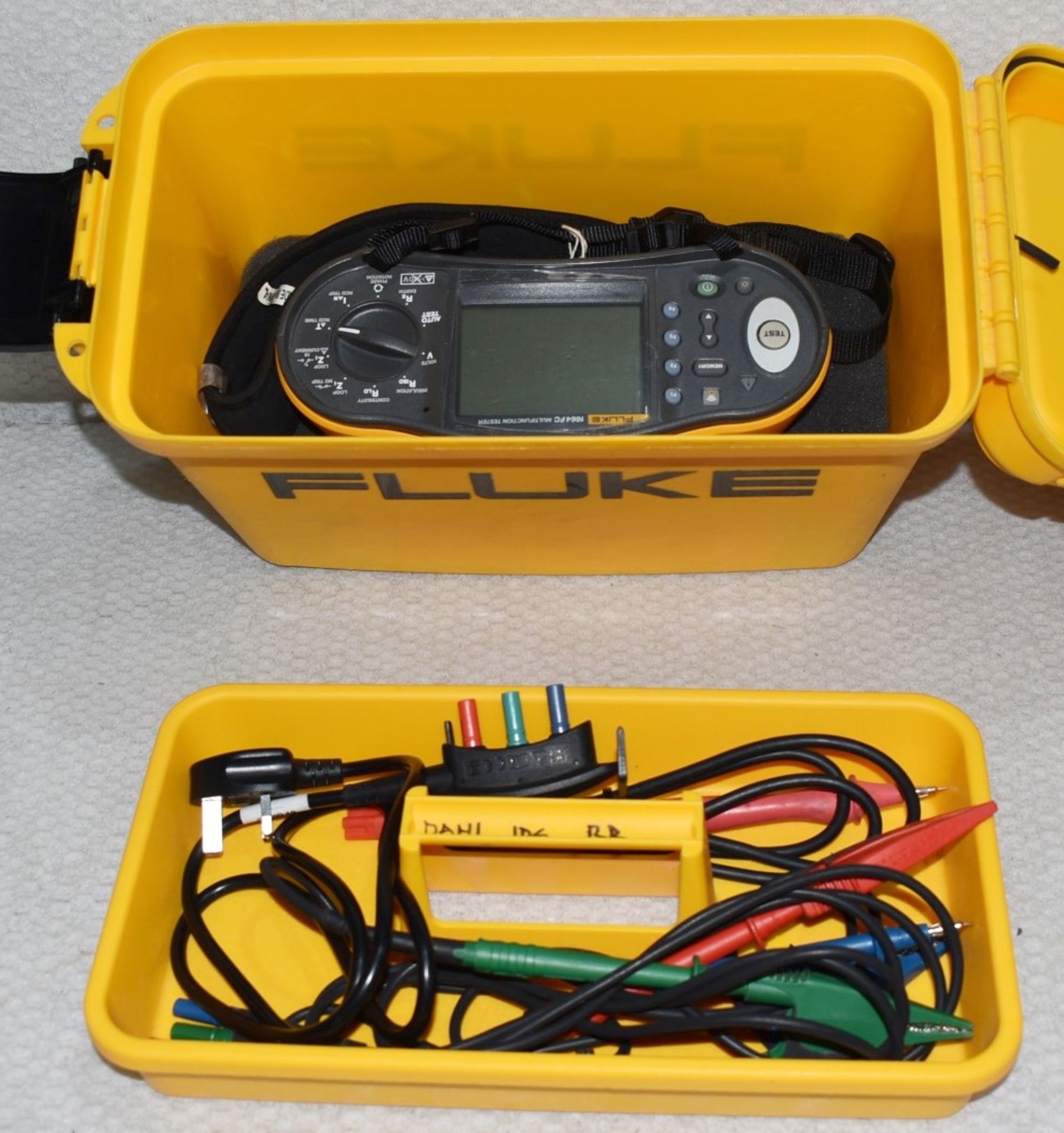 1 x FLUKE 1664 FC Multifunction Tester With Portable Hard Carry Case - Original RRP £959.00 - Ref: - Image 2 of 5