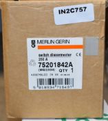 1 x Merlin Gerin 250A Switch Disconnector 75201842A MGI2504 - Boxed Unused Stock - Ref: C757 - CL816