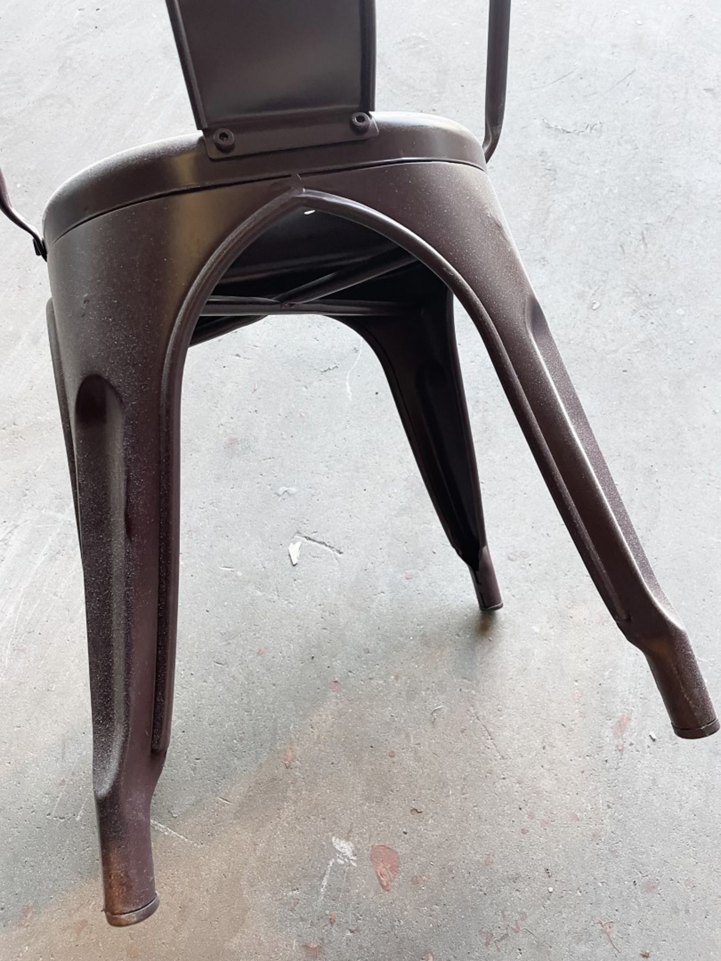 12 x Commercial Outdoor Metal Bistro Chairs - Ref: FGN069A - CL834 - Location: Essex, RM19This lot w - Image 7 of 8