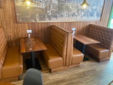 Selection of 2-Person Seating Benches and Dining Tables to Seat Upto 8 Persons